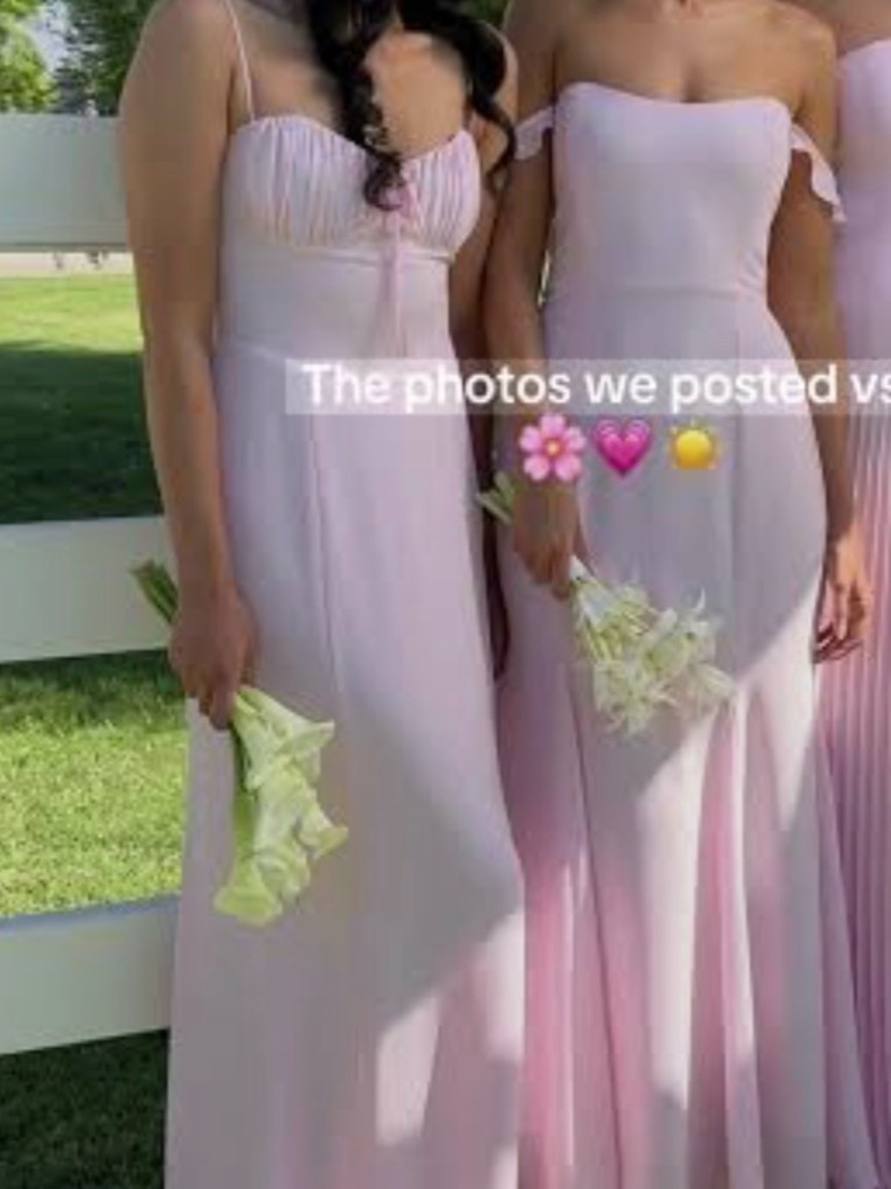 NWT Pink Park and Fifth Bridesmaid Dress (XS)